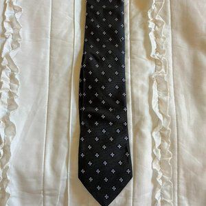 Joseph Abboud Silk Black and Blue Tie